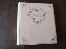 Sonoma Wedding 4  x6  Photo Album Holds Up To 200 Photos Covers Have Staining