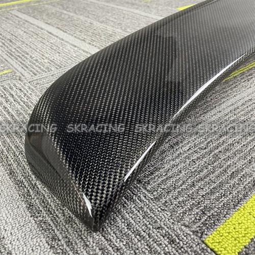 For Infiniti Q50 Sedan Carbon Fiber Rear Window Roof Spoiler Wing Lip Body kits - Picture 4 of 20