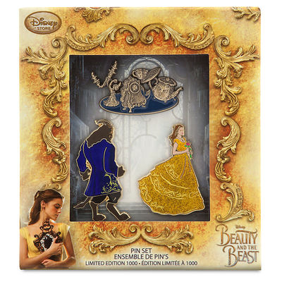 DISNEY STORE LIMITED EDITION BEAUTY AND THE BEAST LIVE ACTION FILM PIN ...