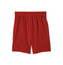 Athletic Works Boys Size 18 Mesh Sport Shorts Breathable Moisture Wicking   RED
