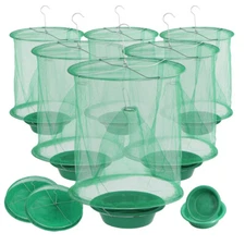 The Ranch Fly Trapper The Most Effective Fly Trap Catcher Killer Cage Flies Lot