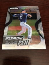 2020 PANINI PRIZM #WIP-15 DANIEL LYNCH WARMING IN THE PEN SILVER PRIZM *Mint*