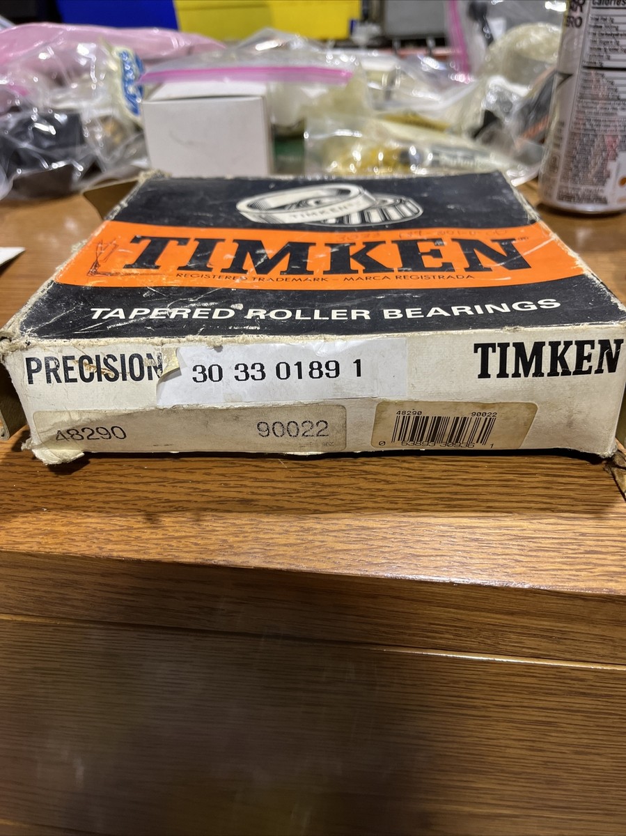 Timken 48290 Tapered Roller Bearing Set | eBay