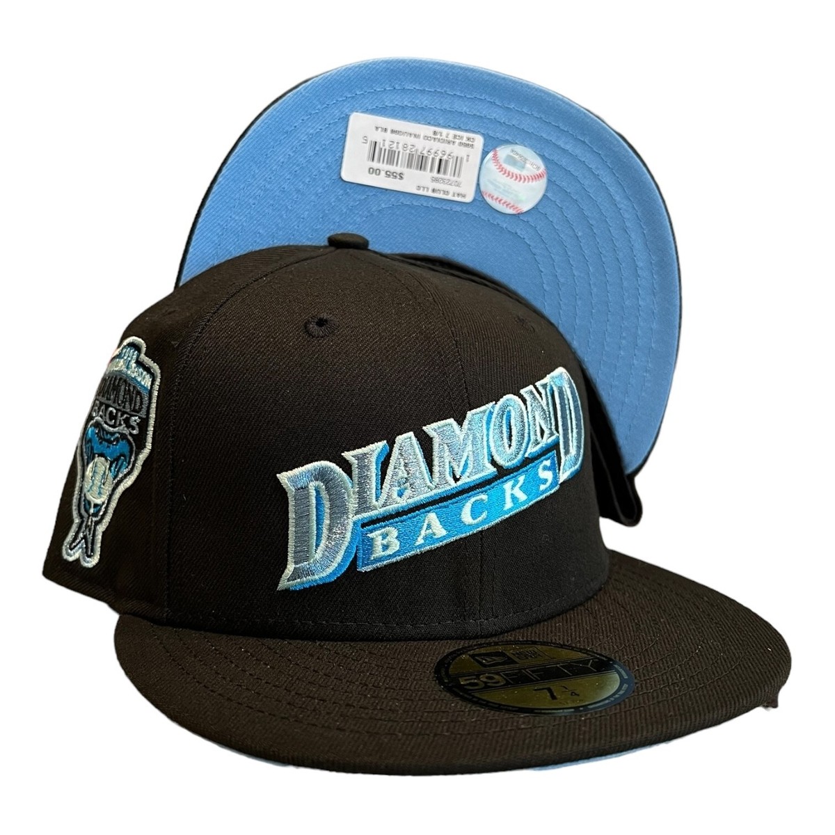 帽子 New Era 59FIFTY Diamond backs 7 3/8 7 3/8 Arizona Diamondbacks Fitted Red Black NewEra 20th