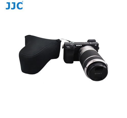 JJC OC-S3BK Neoprene Mirrorless Camera Pouch Case Bag for Sony Canon Nikon etc. - Picture 8 of 8