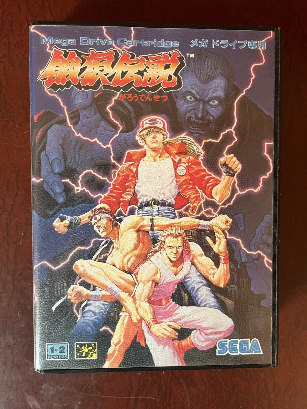 Fatal Fury Garou Densetsu Megadrive Japon 1993 Jeu Boîte Complet Très Bon État