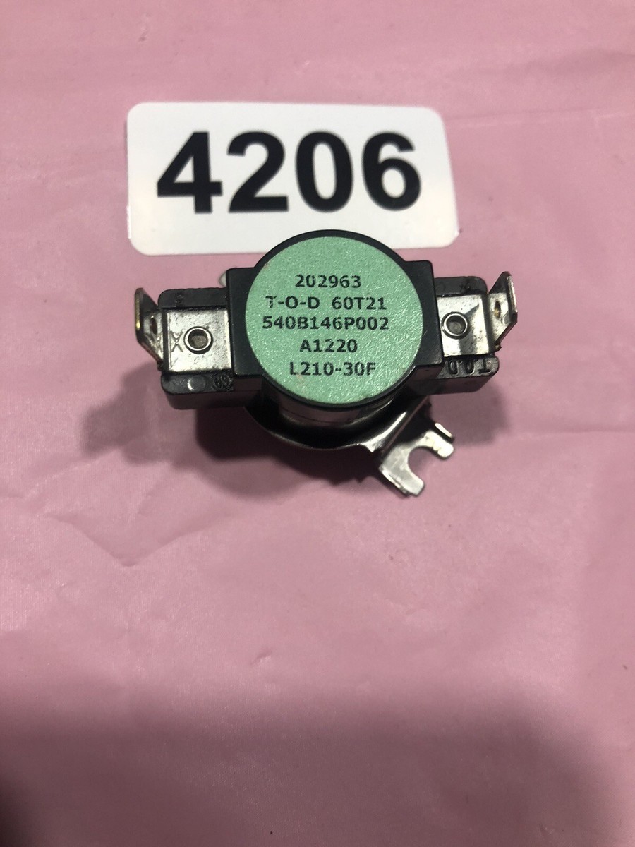 iqniedek_ofshop出品 M401257 202963 SpeedQueen GE Hotpoint Dryer OEM Thermodisc High