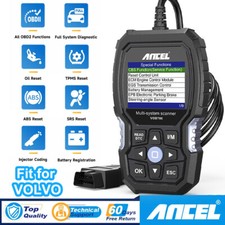 Ancel For Volvo Full System Diagnostic Obd2 Scanner Abs Srs Epb Tpms Cbs Oil Etc