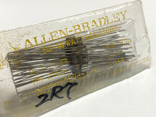 10pcs Allen-Bradley RC05 2.7R (2R7) 1/8W 5% Carbon Composition Resistor, RCR05