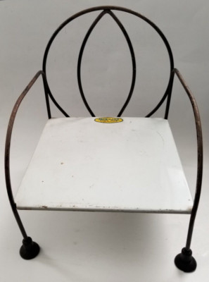 Vintage Jack N Jill Kiddie Chair - White