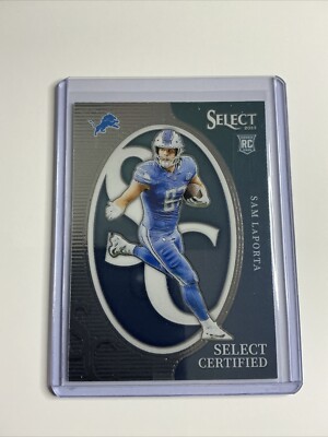 2023 Panini Selec Sam LaPorta #CRO-SLA Rookie Certified RC Detroit Lions NFL