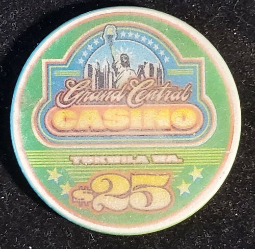 $25 Grand Central CASINO CHIP - Tukwila Washington - 2003. Our T8371