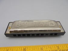 Hohner BluesBand Harmonica Key of C Blues Band Stainless Steel