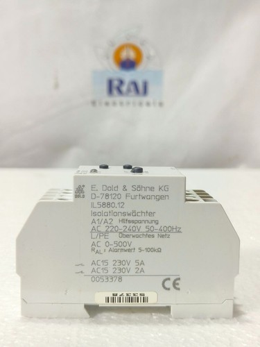 MONITOR AISLANTE DOLD 0053378 IL5880.12 AC50-400HZ 220-240V IL58812 ENVÍO GRATUITO - Imagen 9 de 12