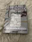 An American werewolf in London  The Slaughtered Lamb Silver Plated Pub Sign