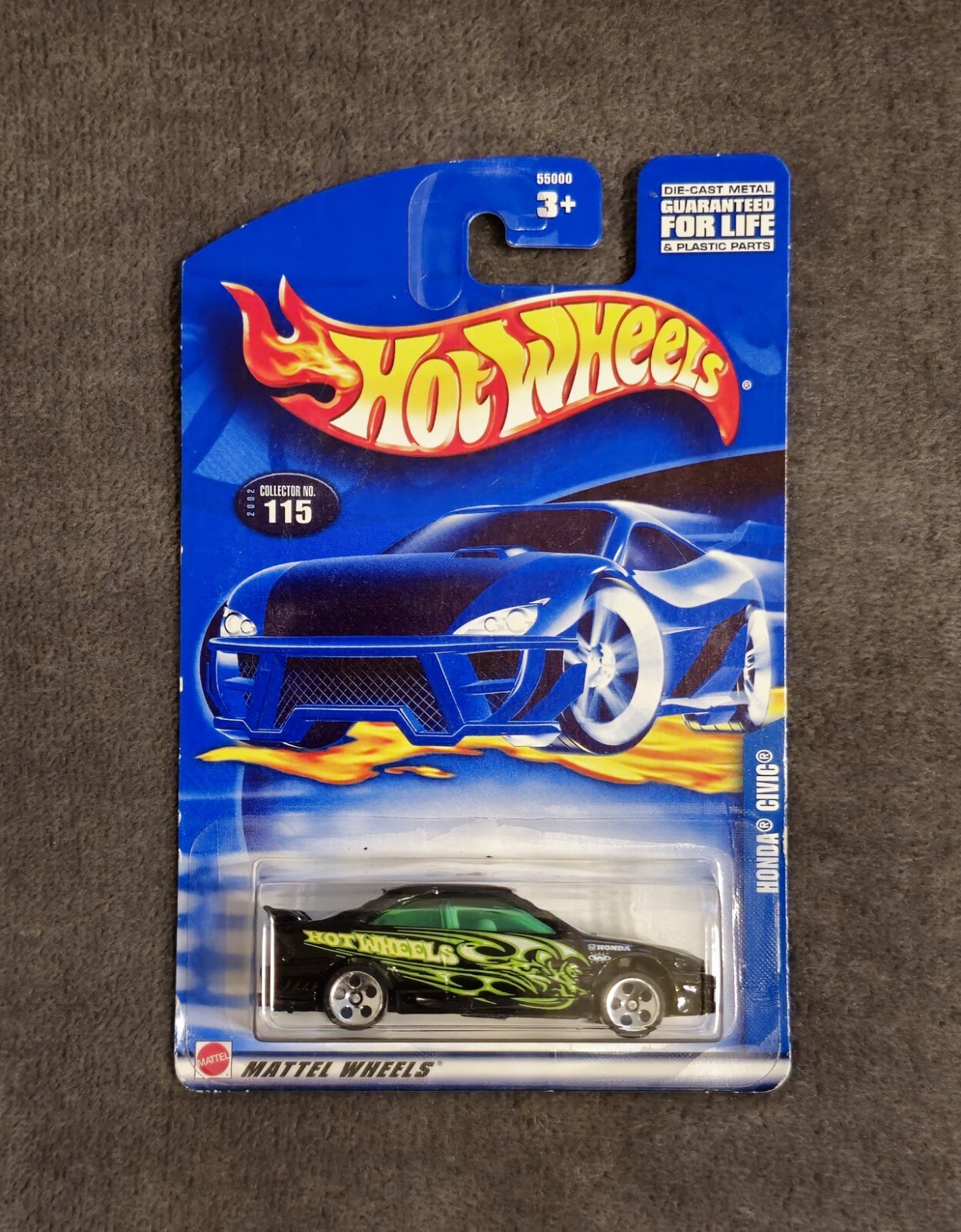 2002 Hot Wheels Honda Civic #115