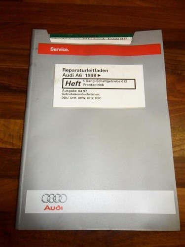Reparaturleitfaden Audi A6 1998 5 Gang Schaltgetriebe 012 Frontantrieb