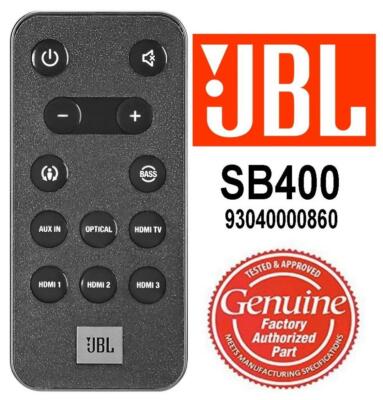 Controle Remoto Para Jbl Cinema Sb400 | Parcelamento Sem Juros