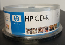 HP 20 Pack CD-R - 52x - 700 MB - 80 Min - New Factory Sealed