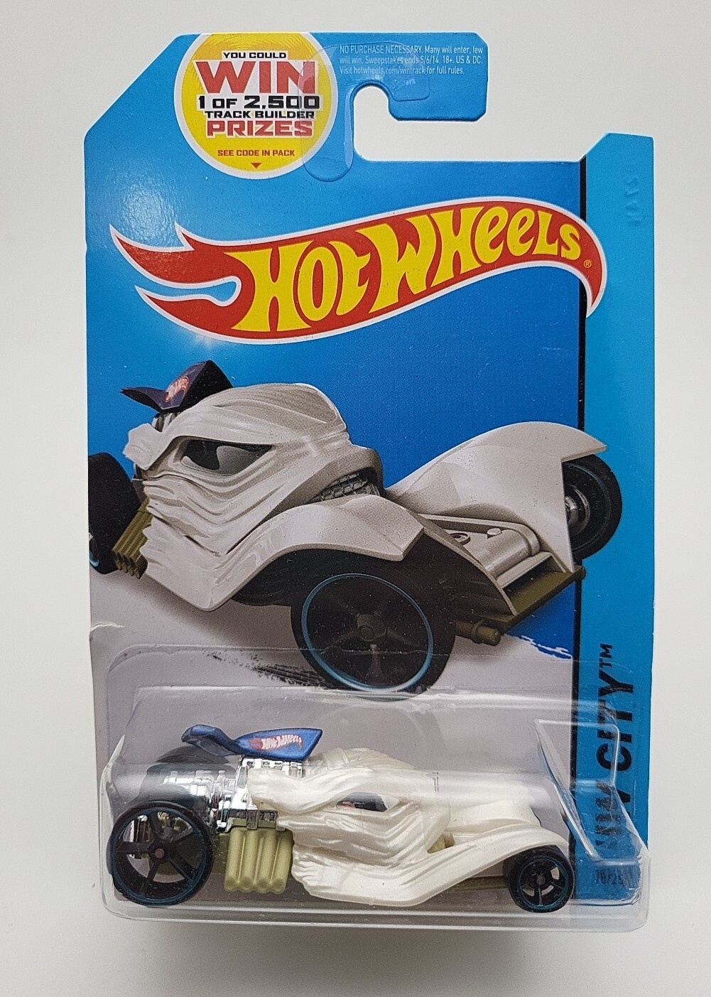 Hot Wheels Tomb Up HW CITY 2013 Card Damaged