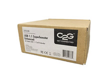 C2G 29338 USB 1.1 Over Cat5 SuperBooster Extender Dongle - New in Box