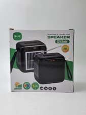 Portable Wireless Speaker, Solar Panel, FM, USB