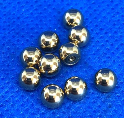Lot De 20 Couronnes De Montre Vintage Dorées - 5 Mm - Pour Omega, Certina - Suisse