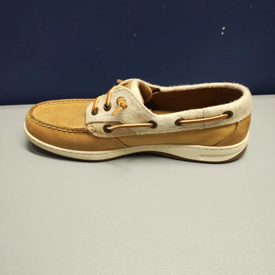 Zapatos de barco SPERRY TopSider Rosefish para mujer talla 8 lana tostada espuma viscoelástica STS84630 Foto 4 de 4