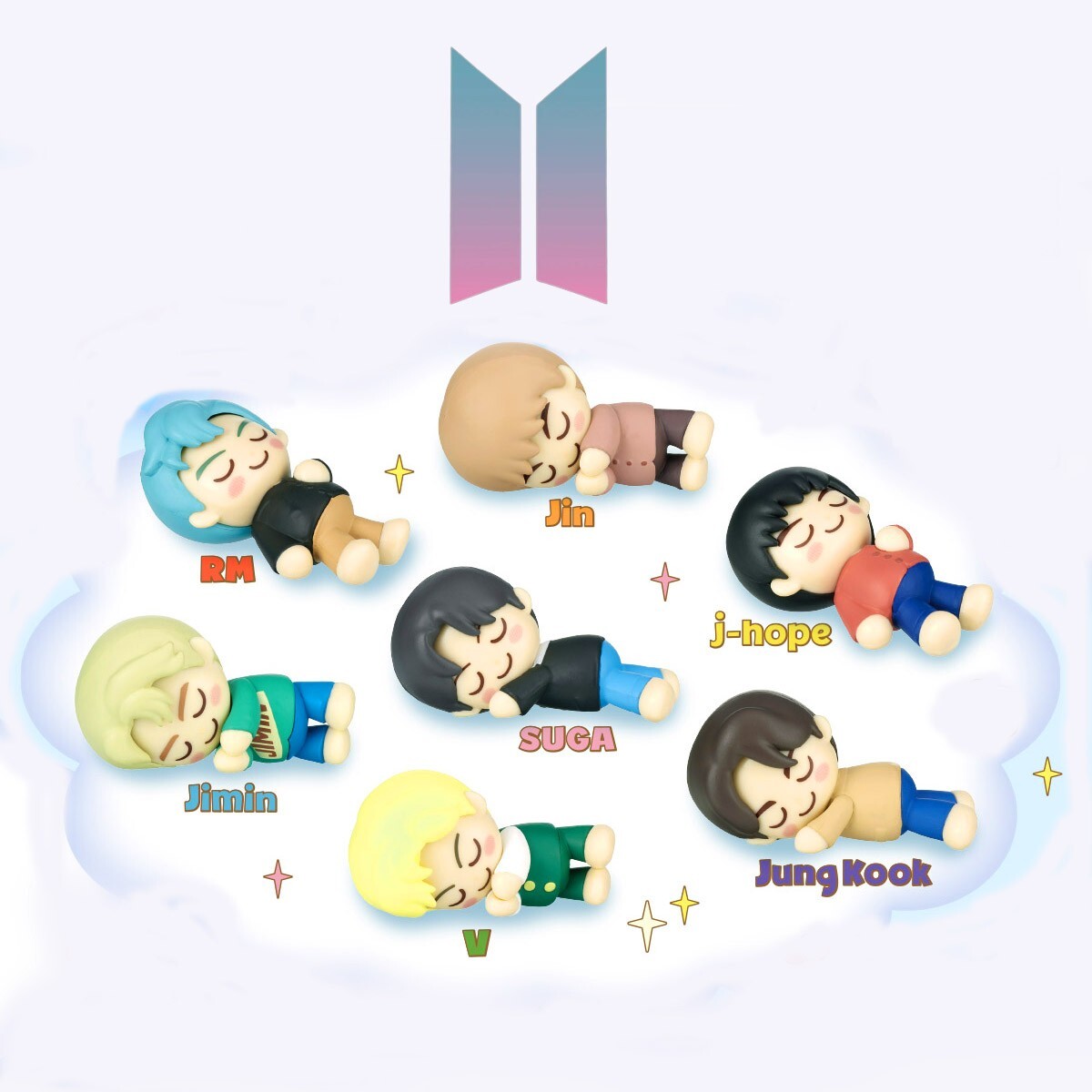 BT21 Tinytan まとめ売りです泣 BTS TINYTAN Sleeping Friend Suyasuya Figure Dynamite ver Complete