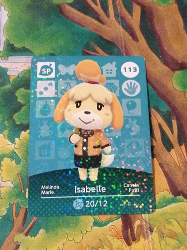 Carte Amiibo Animal Crossing - Série 2 - 104 - Maria : Achat occasion | Accessoires pour consoles Animal Crossing Neuf, sans étiquette