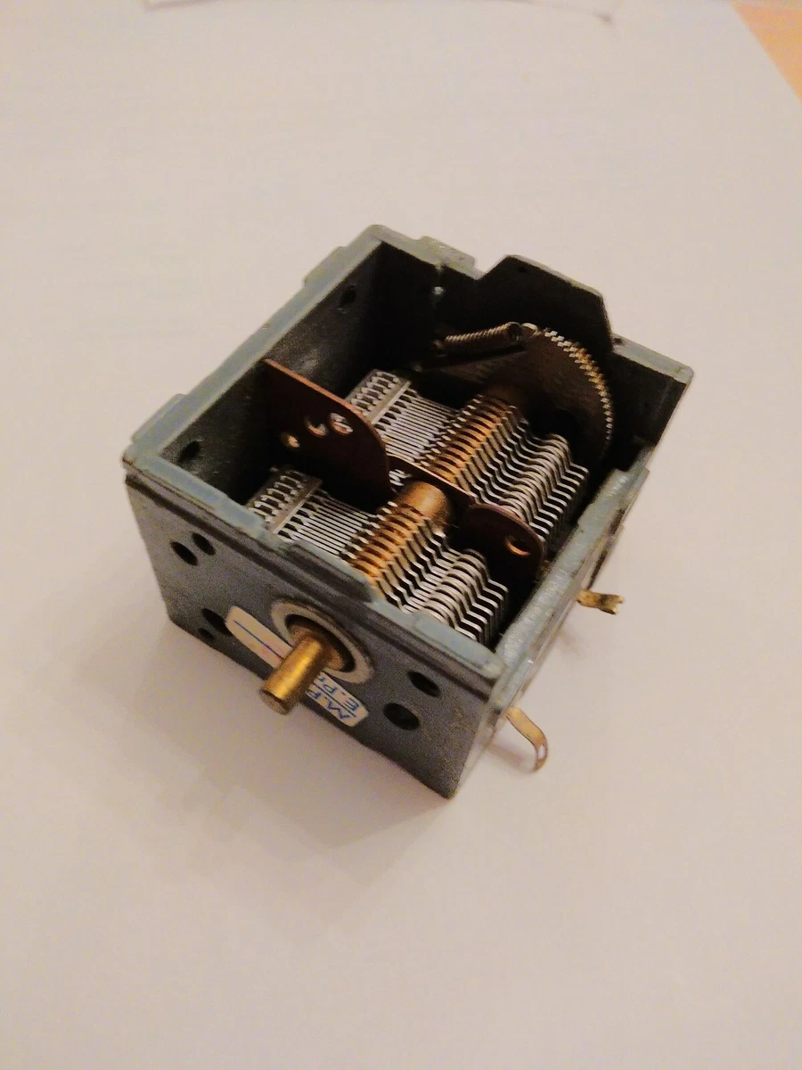 Double condensateur variable 365PF * 2, 410PF réel pour radio