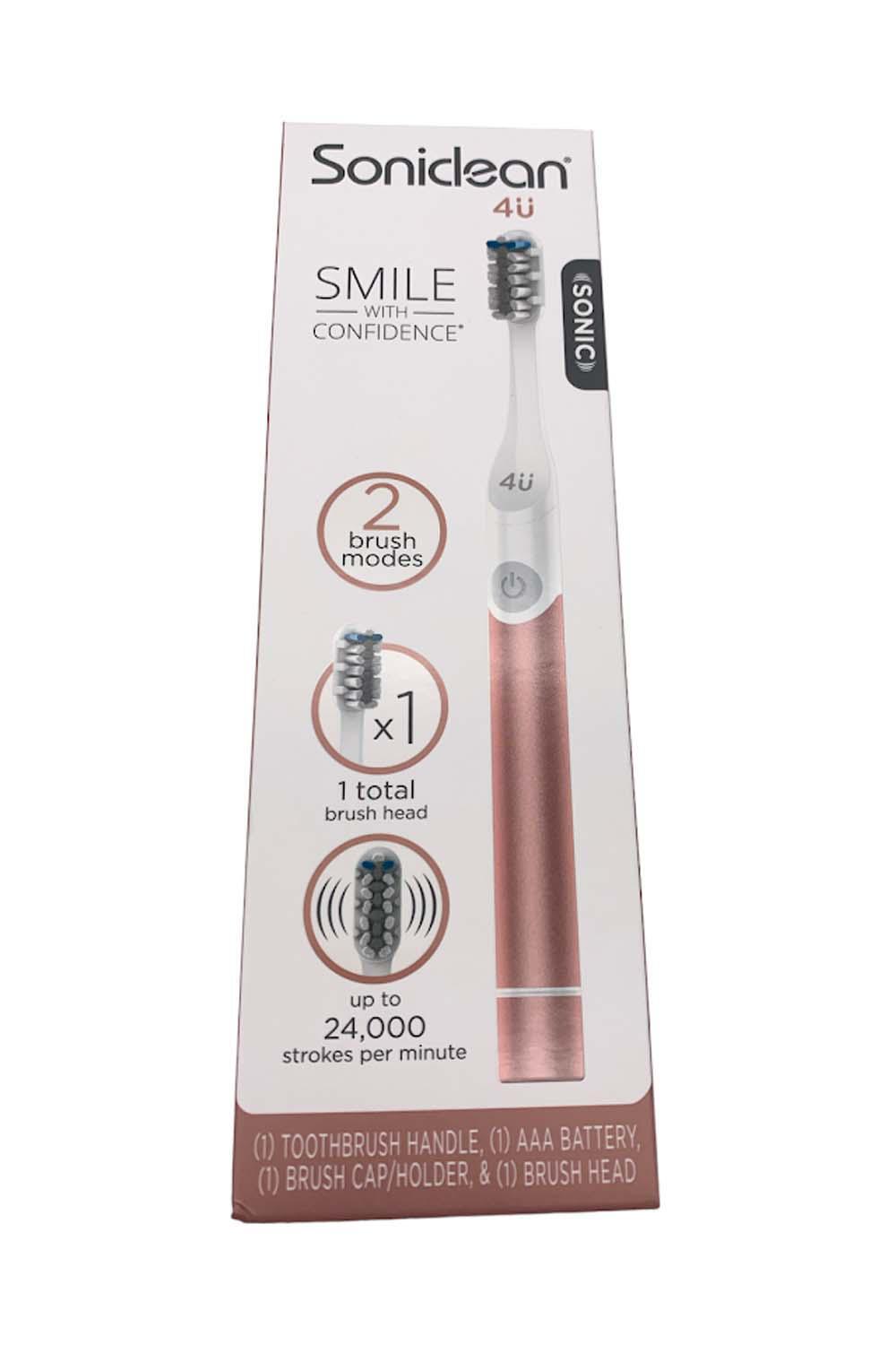Зубные щетки Soniclean 4U с батарейным питанием из розового золота 2690₽