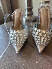 Steve Madden heels 7 Tinsel Clear