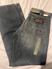 Wrangler Retro Jeans Womens 18 Slim Blue Straight Denim Classic Western Style