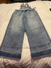 Vintage Y2K Jordache Blue Denim Overalls Women  s XL 14-16 Carpenter Workwear