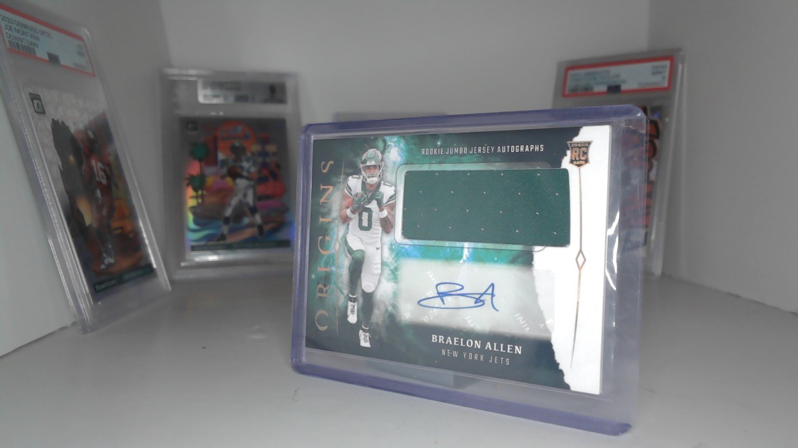 Braelon Allen Panini Origins Rookie Jumbo Jersey Autographs #RJABAL Base