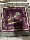 Lots Of 7 Medium Vintage Chinese Silk Embroidery Four Season And Bird Park — photo 9