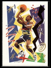 Michael Adams 1990-91 NBA Hoops Art Card