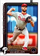 2025 Topps Series 1 - Zach Wheeler - Philadelphia Phillies - #218