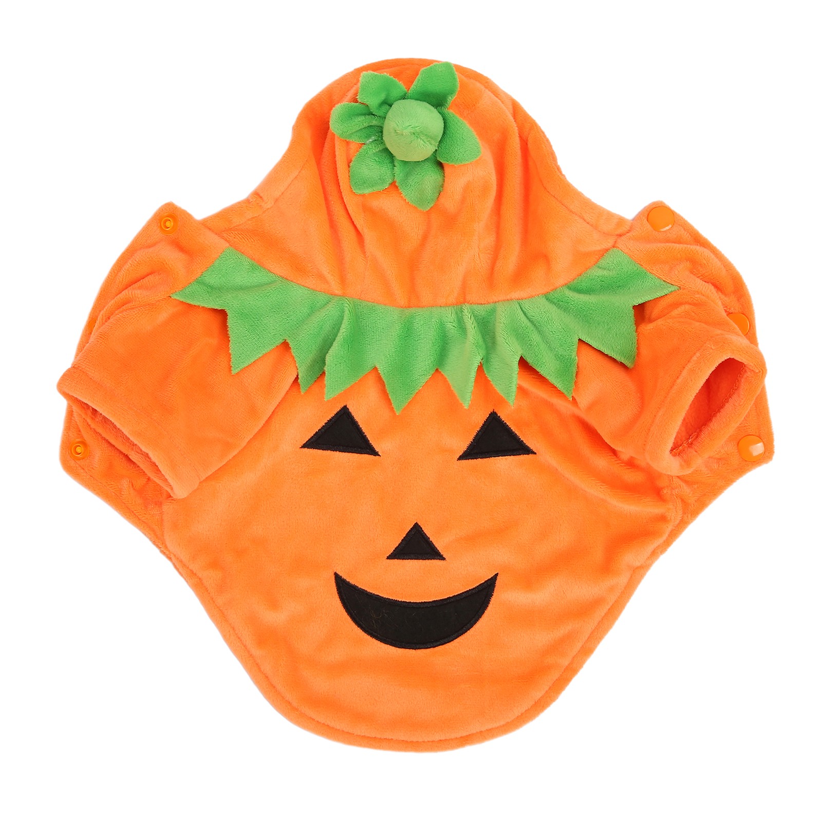 Halloween Pumpkin Dog Clothes Cute Warm Dog Costume For Medium Large Dogs Autumn