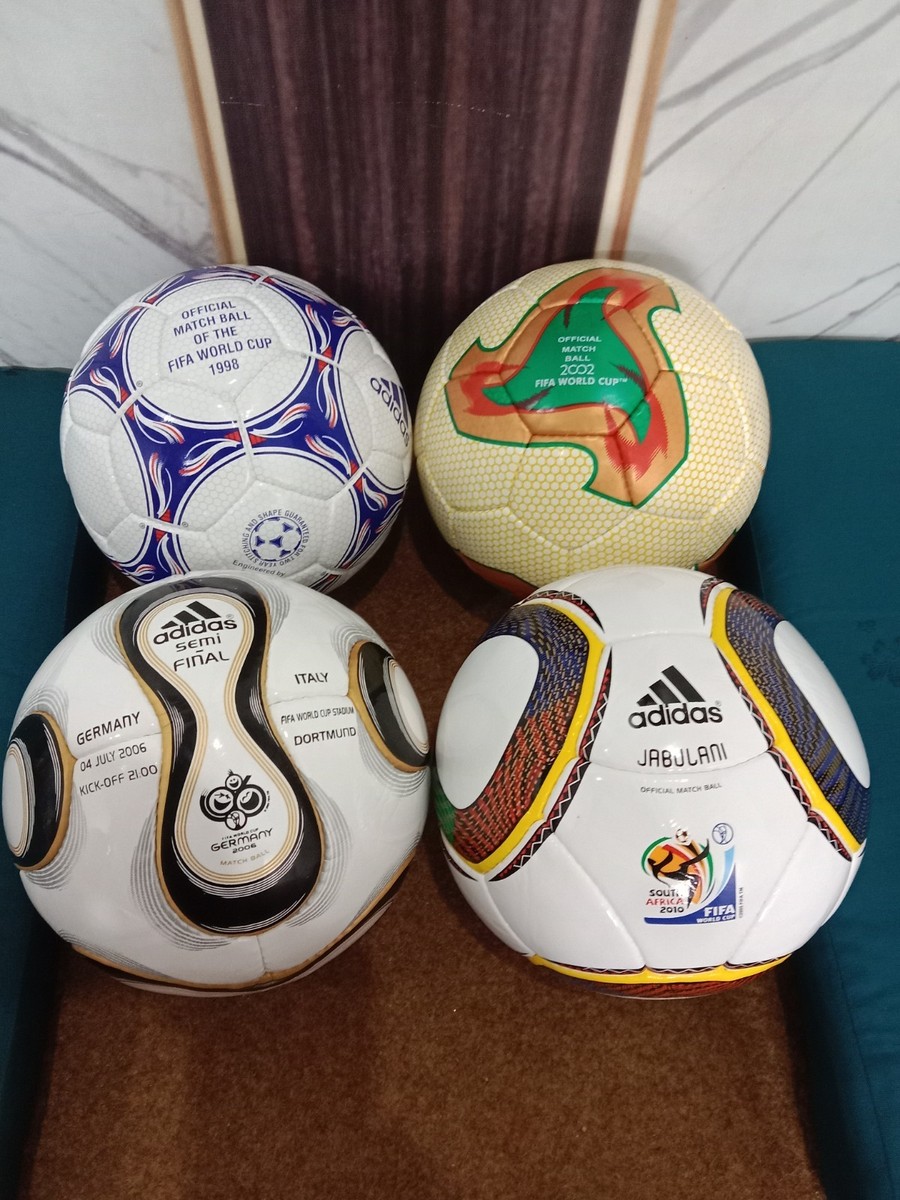 Historical Adidas FIFA World Cup Soccer Ball 4 pcs Set size 5 | eBay