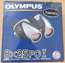 Olympus 8x25 Tracker PC I Binoculars With Pouch 