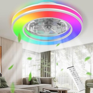 Ceiling Fans with Lights Remote Control 6 Speed Quiet Reversible FOR AUCTION