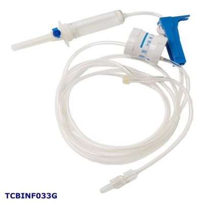 Primary IV Admin Set TrueCare Gravity 1 Port 20 Drop/mL Drip Rate 40/Box