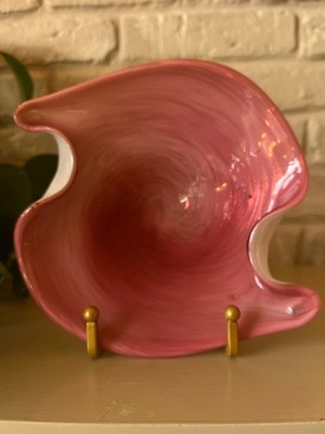 MURANO GLASS BOWL VETRO ARTISTICO VENEZIANO TOSO COPPER SWIRL AVENTURINE MCM