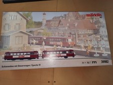 Märklin H0 39982 Schienenbus mit Steuerwagen Ep III Digital mfx Vollsound in OVP