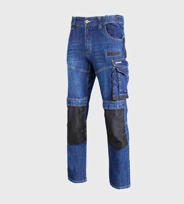 Jeanshose Jeans Herrenhose Arbeitshose Sicherheitshose L40510 SLIM FIT Hose Neu