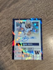 2017 Contenders Draft John Ross Rookie 12/23 Cracked Ice College Ticket Auto RC