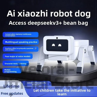 Xiaozhi AI Robot Dog Voice Control Conversation Bionic Artificial Intelligence