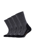 Kinder Socken Grau 35-38 EU Camano Baumwolle Unisex Socken